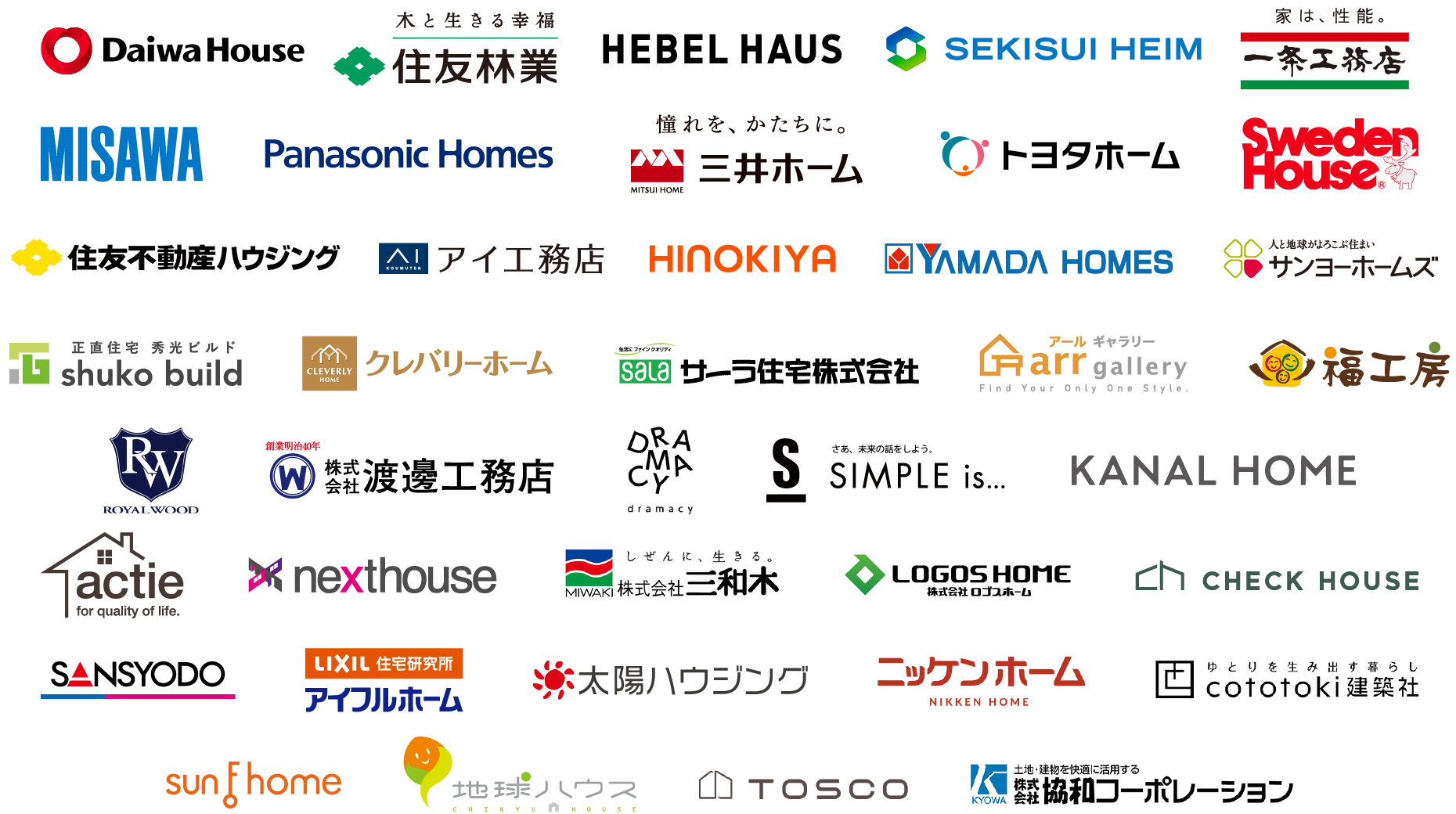 大手ハウスメーカー